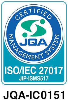 ISO/IEC 27017 認証ロゴ