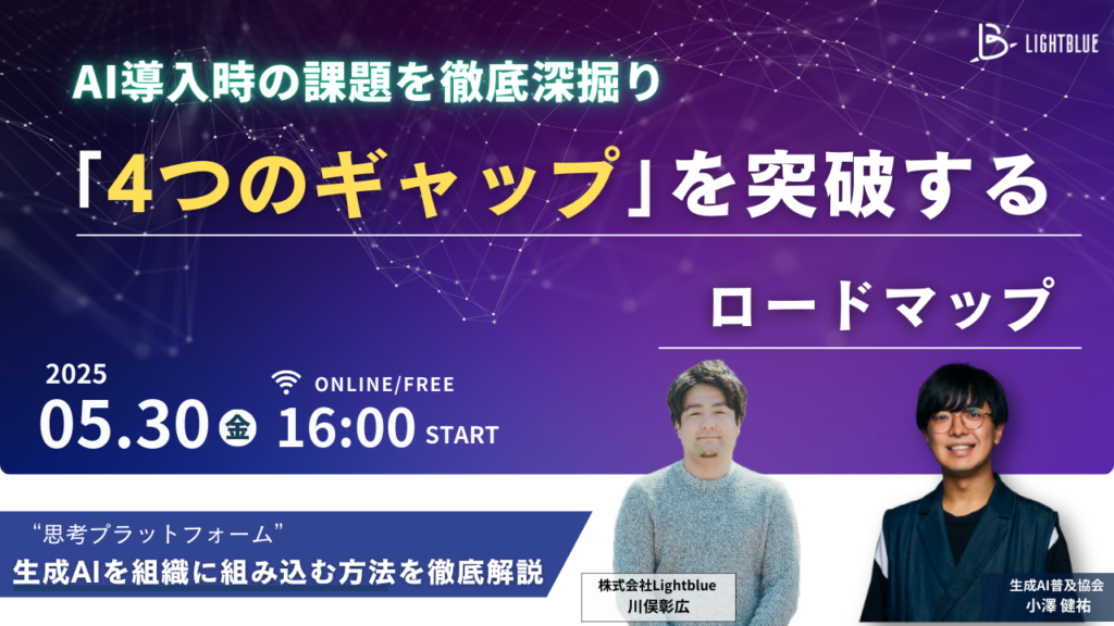 生成AI×組織変革―『４つのギャップ』を突破するロードマップ